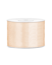 Satin Ribbon, cream, 50mm/25m (1 pc. / 25 lm)