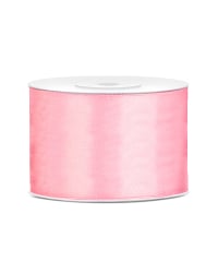 Satin Ribbon, light pink, 50mm/25m (1 pc. / 25 lm)