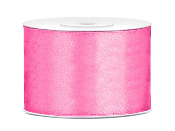 Satin Ribbon, pink, 50mm/25m