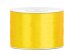Satin Ribbon, yellow, 50mm/25m