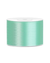Satin Ribbon, mint, 50mm/25m