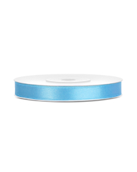Satin Ribbon, sky-blue, 6mm/25m (1 pc. / 25 lm)