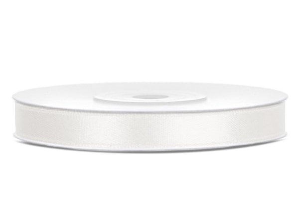 Satin Ribbon, light cream, 6mm/25m (1 pc. / 25 lm)
