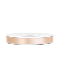Satin Ribbon, cream, 6mm/25m