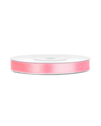 Satin Ribbon, light pink, 6mm/25m (1 pc. / 25 lm)