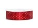 Satin ribbon, red, 25mm/25m (1 pc. / 25 lm)