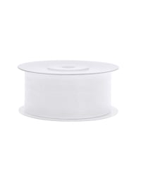 Chiffon Ribbon, white, 38mm/25m