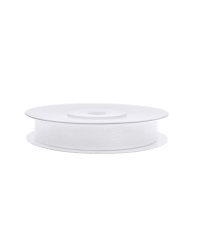Chiffon Ribbon, white, 6mm/25m (1 pc. / 25 lm)