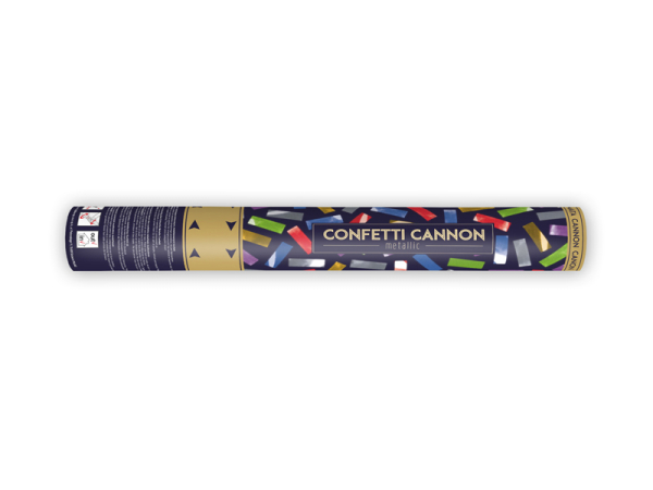 Confetti cannon, mix, 40cm
