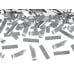 Confetti cannon, silver, 40cm