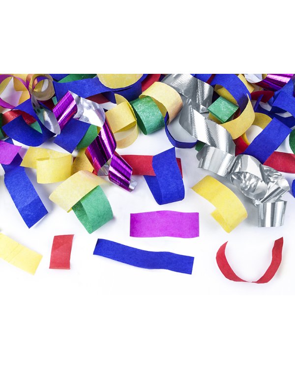 Confetti and streamers cannon, mix, 40cm