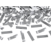 Confetti cannon, silver, 60cm