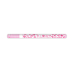 Confetti cannon with rose petals, pink, 80cm
