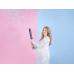 Gender reveal confetti cannon - Ready to pop, blue, 60cm