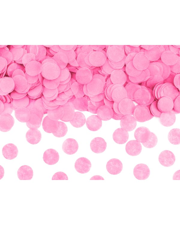 Gender reveal confetti cannon - Ready to pop, pink, 60cm