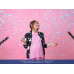 Gender reveal confetti cannon - Ready to pop, pink, 60cm