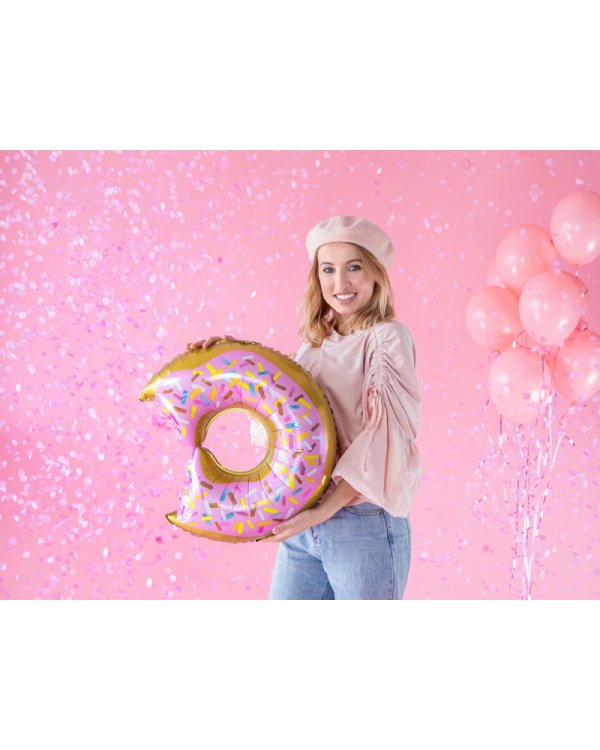 Gender reveal confetti cannon - Ready to pop, pink, 60cm