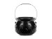 Cauldron Pot bucket, 18x13.5cm, black