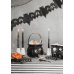 Cauldron Pot bucket, 18x13.5cm, black