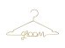 Metal hanger Groom, gold, 45x27cm