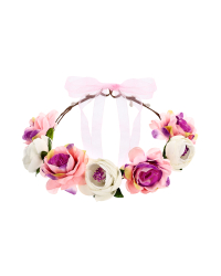 Flower crown, mix, 17cm