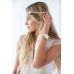 Flower crown, white, 18cm Flower crown, white, 18cm