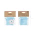 Organza pouches, sky-blue, 10cm (1 pkt / 10 pc.)