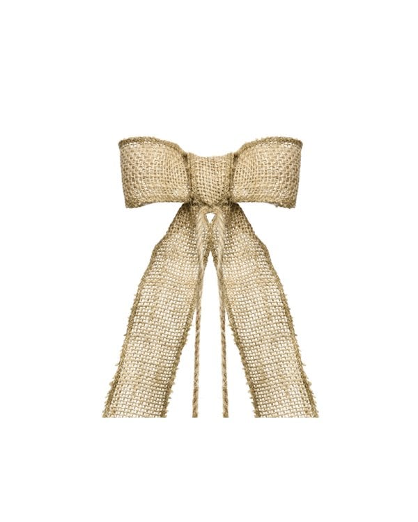 Car decoration kit - Bows, burlap