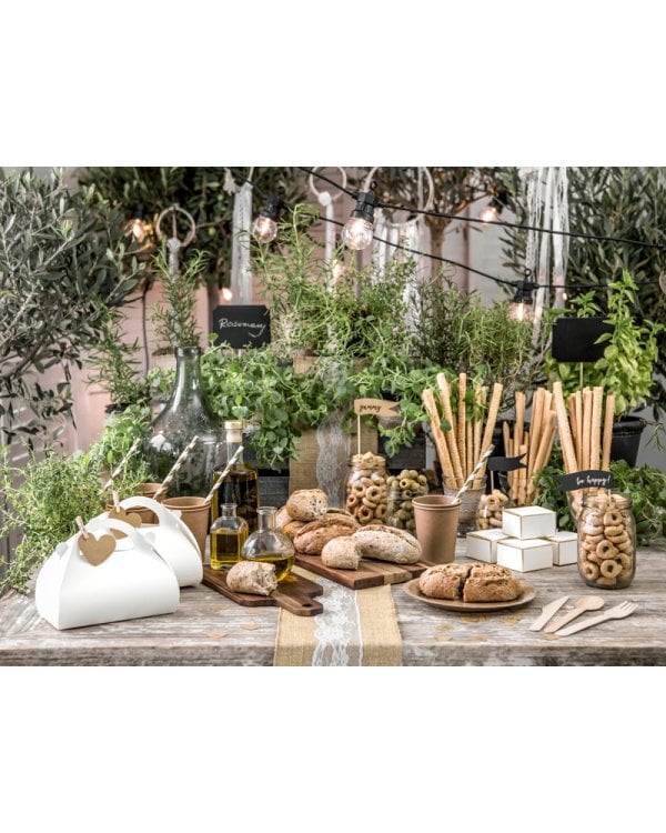 Decoration kit - Dream catchers, white (1 pkt / 3 pc.)