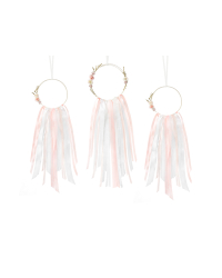 Decoration kit - Dream catchers, mix (1 pkt / 3 pc.)