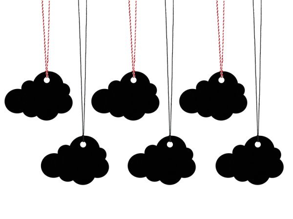 Обложка книги «Gift tags Cloud (1 pkt / 6 pc.)»