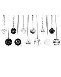 Gifts tags, mix (1 pkt / 12 pc.)