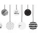 Gifts tags, mix (1 pkt / 12 pc.)