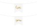 Chair signs - Bride Groom, gold (1 pkt / 2 pc.)