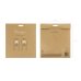 Chair signs - Bride Groom, gold (1 pkt / 2 pc.)