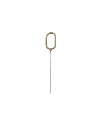 Sparkler Number 0, gold, 15 cm
