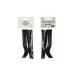 Plastic cutlery, 18–18.5 cm, black (1 pkt / 12 pc.)