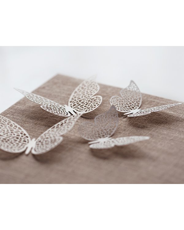 Paper Decorations Butterfly, 6.5 x 4cm (1 pkt / 10 pc.)