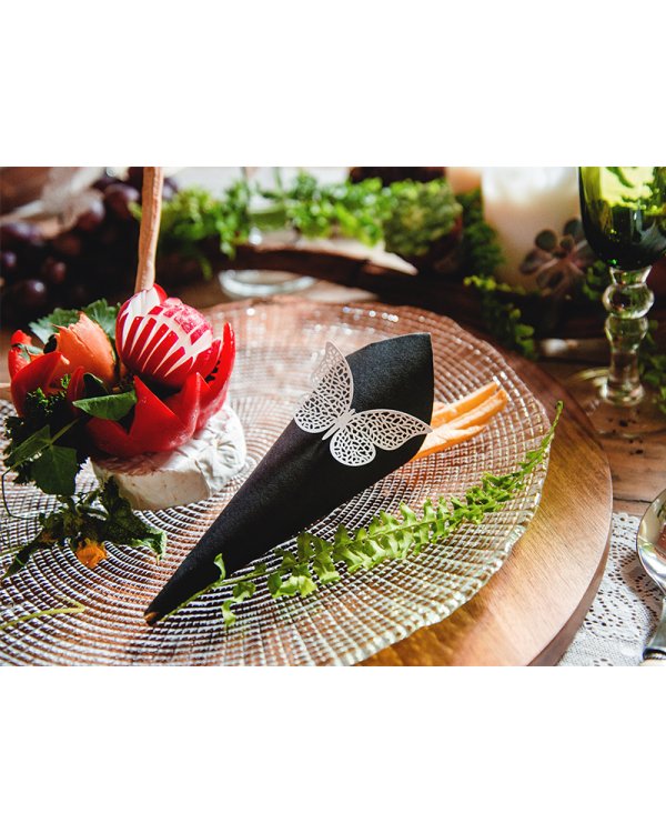 Paper Decorations Butterfly, 6.5 x 4cm (1 pkt / 10 pc.)