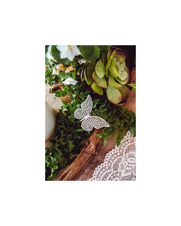 Paper Decorations Butterfly, 6.5 x 4cm (1 pkt / 10 pc.)
