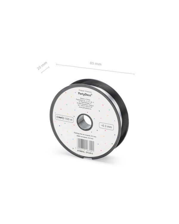 Fishing line on a spool, 0.3 mm