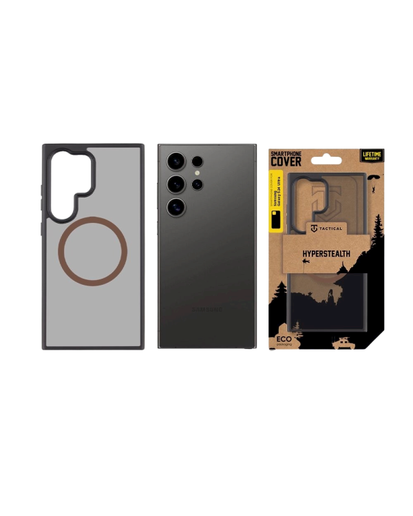Дополнительное изображение книги «Tactical MagForce Hyperstealth 2.0 Cover Защитный чехол для Samsung Galaxy S24 Ultra / чёрный/Moucha Moose»