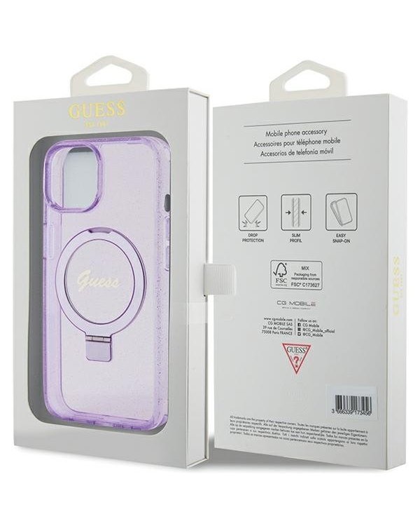 Guess GUHMP15MHRSGSU Чехол для Apple iPhone 15 Plus / 14 Plus