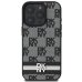 DKNY Checkered Pattern & Printed Stripes Защитный Чехол для Apple iPhone 16 Pro