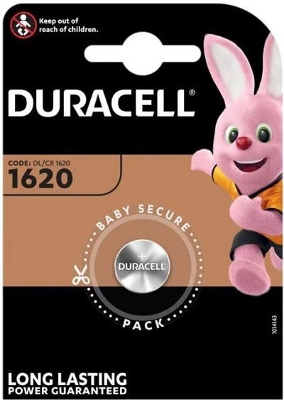 Duracell CR1620 Tаблетка 3V литиевая батарея