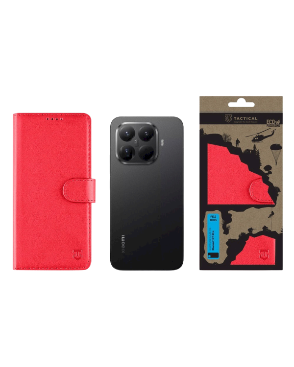Tactical Field Notes Защитный чехол для Xiaomi 15T Pro / красный