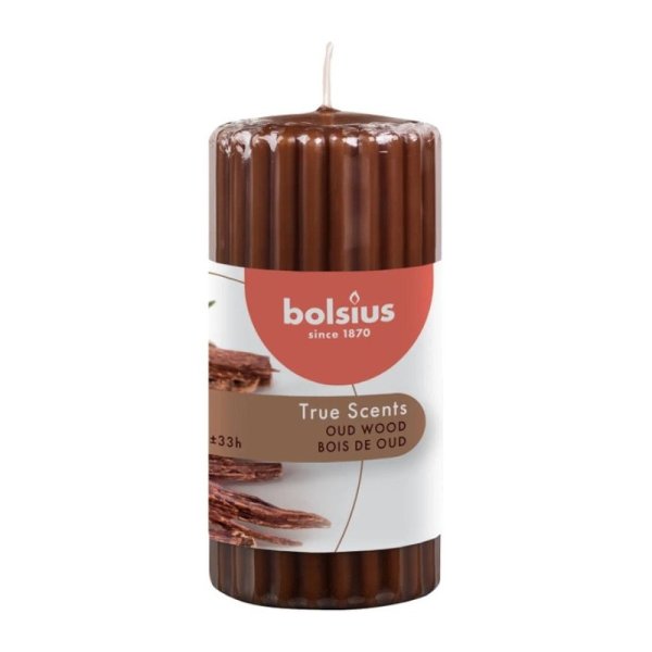 Bolsius True Scents Ароматическая Свеча 120x58mm Oud Wood