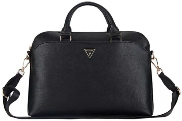 Guess PU Grained Triangle Logo Computer Bag Сумка для ноутбука 15"