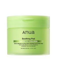 Anua Azelaic 10 + Hyaluron Redness Soothing Pad Тонизирующие Пэды Для Лица 90шт