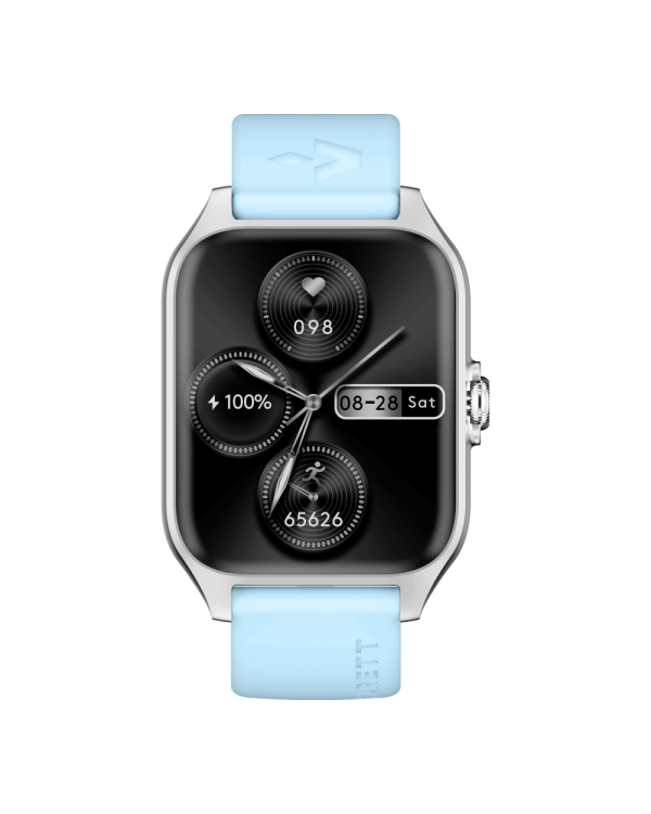 Garett Smartwatch GRC Activity 2 Silver matt / AMOLED / 100 sports modes / SOS function / Bluetooth Умные часы